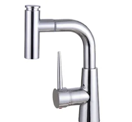 Torneira Extensível – Monocomando – Latão Cromado QSM-F1014